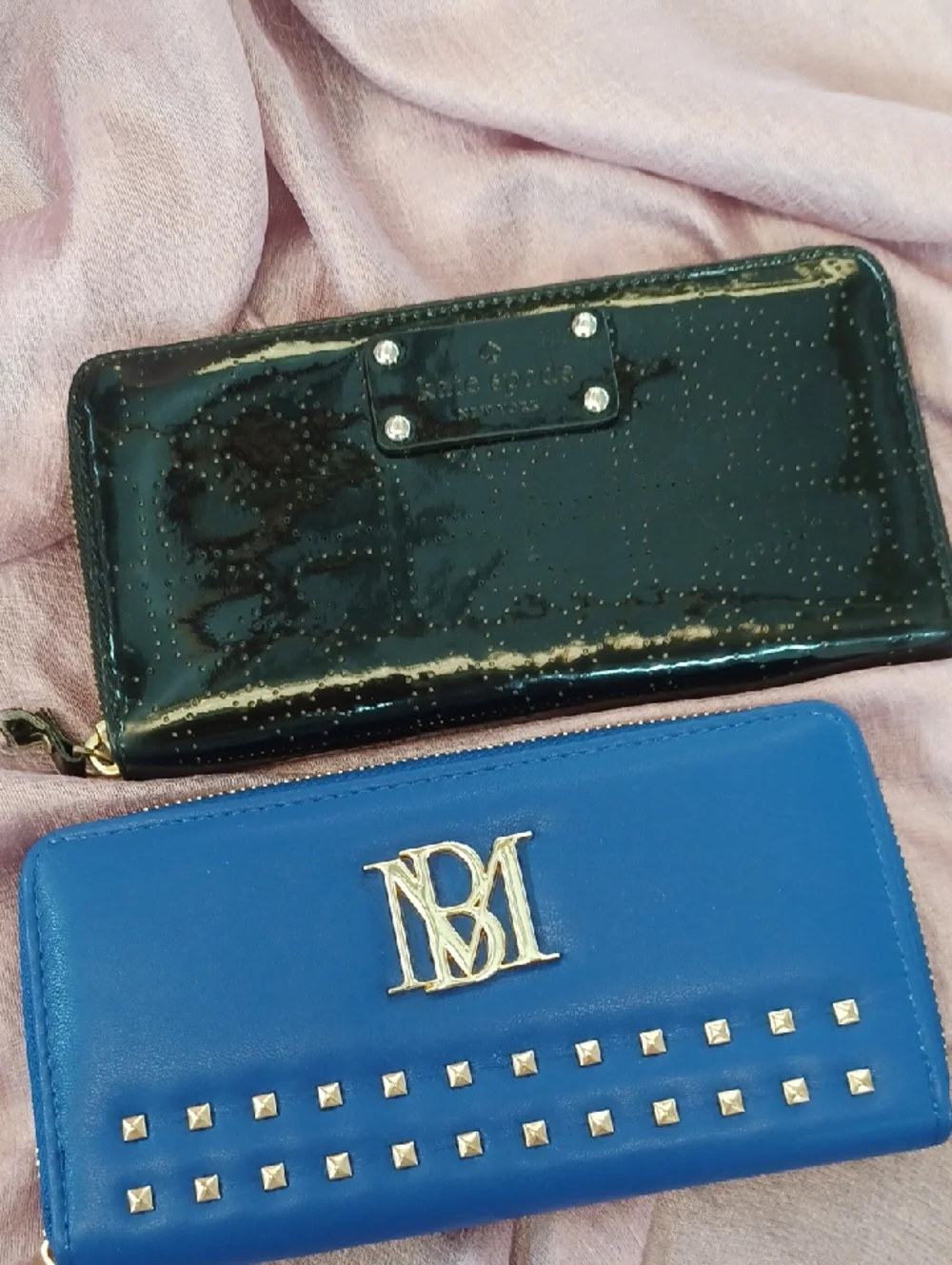 Wallet Lot 4 Pieces Kate Spade Ralph Lauren Michael Kors Badgley Mischka